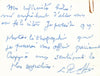 Léonce RAFFIN curé de la Madeleine lettre autographe signée princesse Gonzague