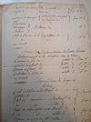 M. Joly entreposeur de tabacs, 1813, département Mont-Blanc documents époque