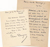 Elemir Bourges 2 lettres autographes signées choses incohérentes ! Goncourt
