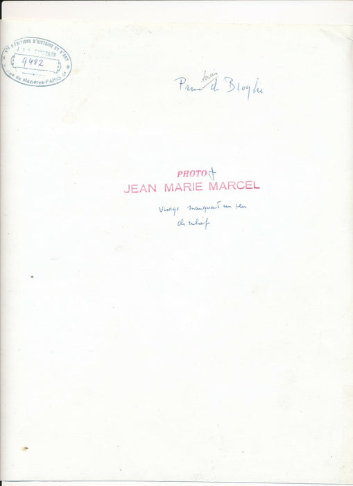 Louis de BROGLIE mathématicien physicien photo photographie époque 1954