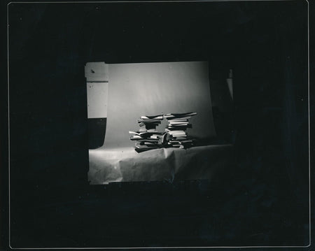 Livres voeux 1967 photo photographie époque beau tirage anonyme nature morte