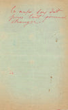 Paul SUTTO fondeur italien lettre signée avec autographe Expo universelle 1900
