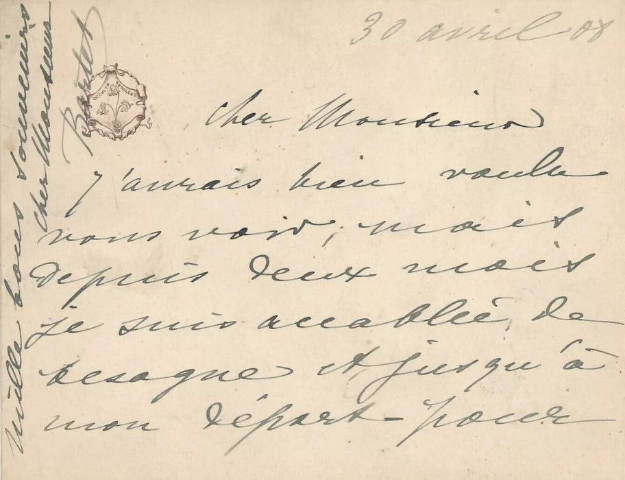 Julia BARTET comédienne 11 cartes et 2 lettres autographes bel ensemble !