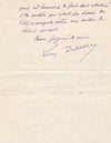 Lucien DESCAVES  2 lettres autographes raille les prix de l'Académie française