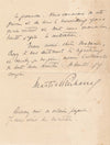 MARTIAL-PIÉCHAUD espère des lendemains heureux 3 lettres autographes signées
