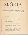 Skoria, Inédits 1979, Microclimats 3 revues de poésie poète