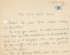 Henriette CHARASSON 2 lettres autographes signées et carte Céline LHOTTE conseil