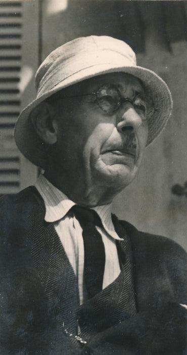 Pierre Bonnard photo photographie époque vers 1930 peinture chapeau