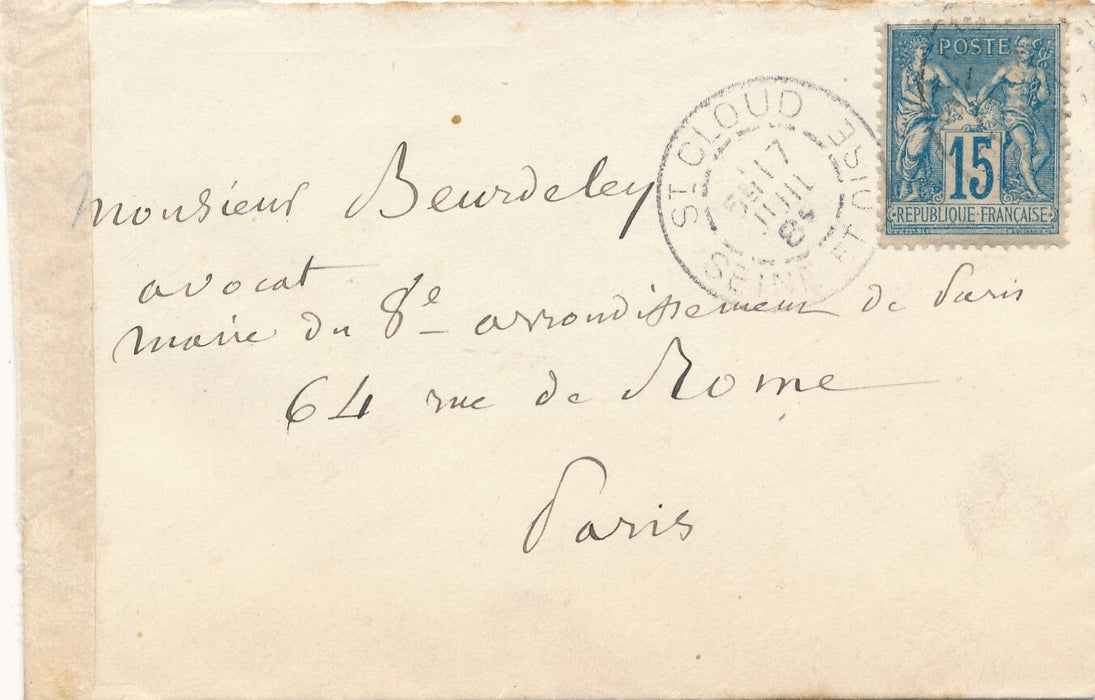 Jules Simon 2 lettres autographes signées contre les femmes à polytechnique !