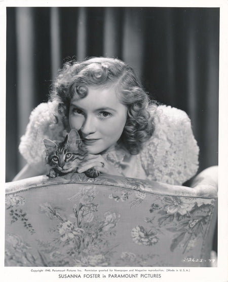 cinema actrice susanna Foster jeune fantôme de l'opéra 1940 vintage photographie