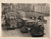 Photo machine usines acier usinage WELLMAN 3 tirages sépia argentique époque