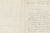 Henri MALO 3 lettres autographes corsaires bibliothèque Thiers manuscrit