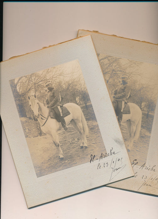 Jean de NOÉ 2e spahis Algérie Maroc militaria 80 photos manuscrit documents 1920