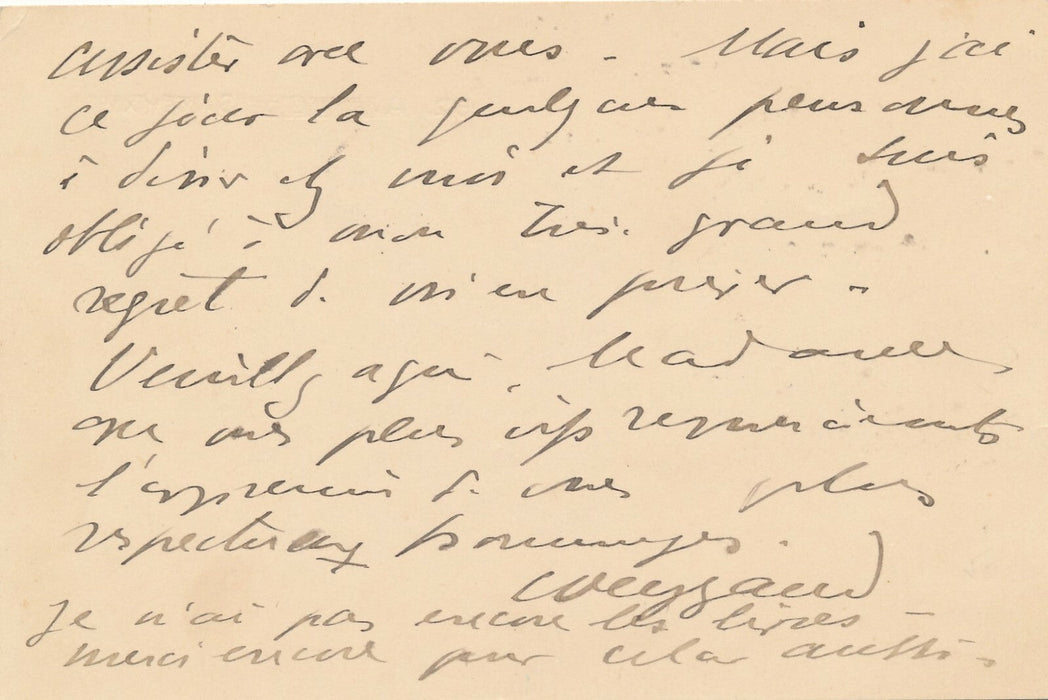 Maxime WEYGAND général Académie française lettre autographe signée invitation