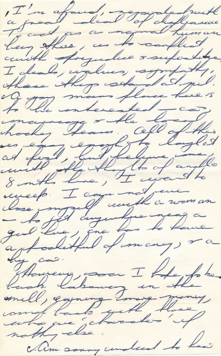 écrivain Malcom MENZIES correspondance autographe 4 lettres Canada anarchisme