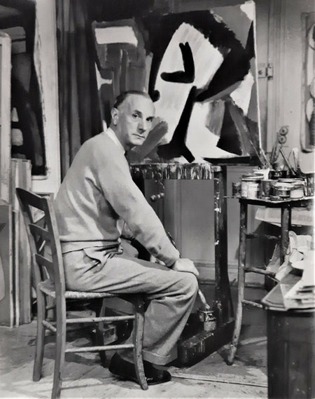 Gérard SCHNEIDER (1896-1986) peintre suisse, Français photo photographie 