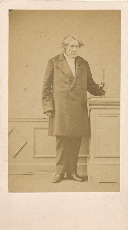 Jacques BABINET photo photographie carte visite albumine astronome