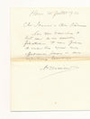 5 lettres autographes et carte postale signées photographe Gaston BRAUN