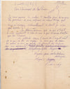 NAKORSKI, inventeur russe Russie télégraphie téléphone 1900 lettre autographe