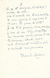 Francis POULENC extraordinaire hommage à Fargue manuscrit autographe 6 pages