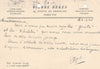 Littérature Pierre Bérès lettre signée Barbezat Arbalète Genet Beres