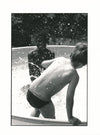Photographie Enfants blanc et noir eau tirage argentique époque 1993 baryté