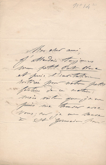 Comedienne SCRIWANECK remet ses mots spirituels lettre autographe à Prémaray