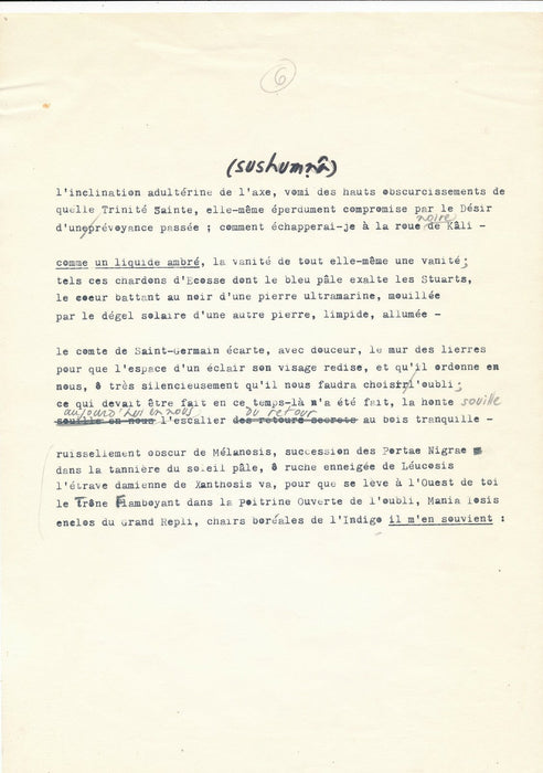 Jean PARVULESCO 22 pages signées sur le peintre Hora Damian peinture poésie