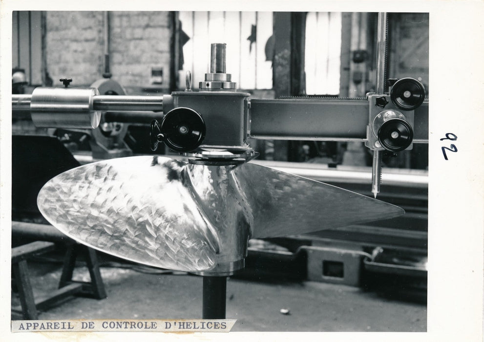 photo 12 Photographies hélice construction façonnage industrie Lot chalutier