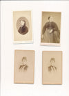 CARTJAT  15 cdv portraits albumine photo photographies  c. 1880 carte visite