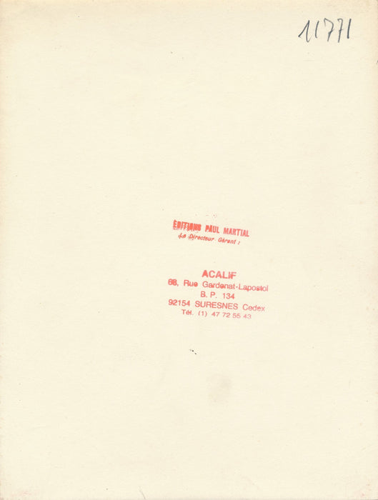 Publicité aspirateur Tirage argentique d’époque, années 1930 Paul Martial 