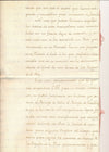 Pedro Pablo ABARDA DE BOLEA lettre signée ambassade espagne Bussy Ossun 1772