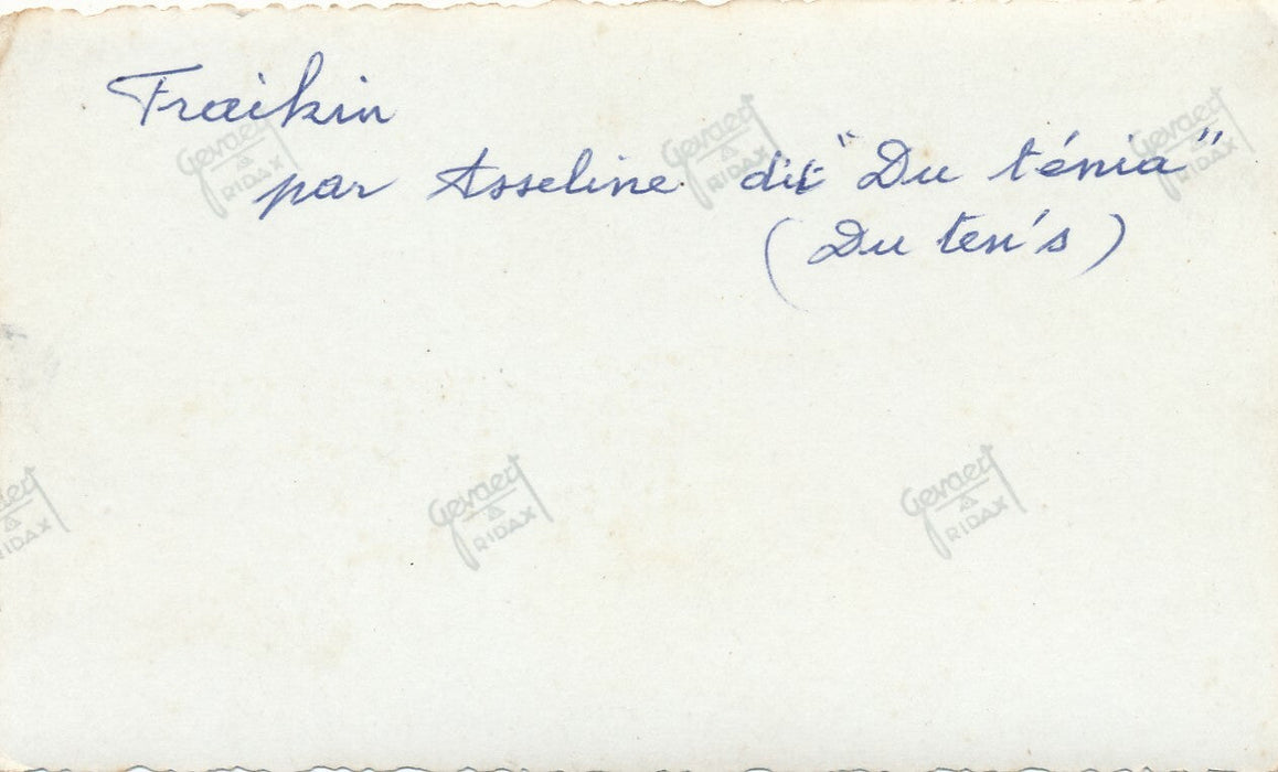 Asseline du Ten’s, art populaire peinture bar brasserie snapshot v.1950 photo