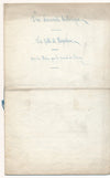 Charny amateur Louis Paris Napoléon Antoine Auvray 6 lettres  et 2 manuscrits