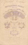 Général Louis-Jules TROCHU photo photographie cdv carte visite militaria Franck