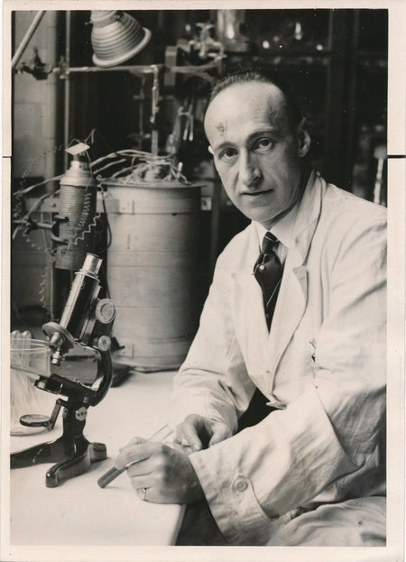 Henri MOUREU chimiste V2 missile politique spatiale photo époque v. 1941