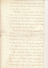 Pedro Pablo ABARDA DE BOLEA lettre signée ambassade espagne Bussy Ossun 1772