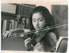 CHUNG KYUNG WHA violoniste sud coréenne photo photographie éopque 1972