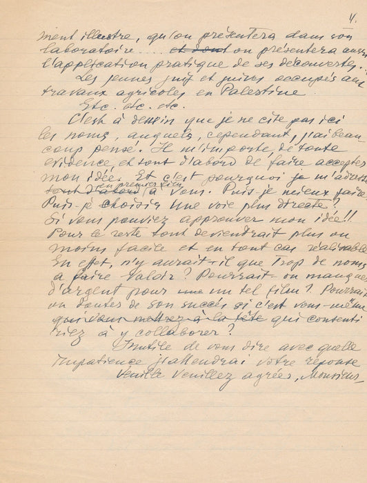Judaica Léon BERNSTEIN (1877-1962) 3 brouillons autographes défense des juifs