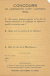 1re exposition de peintures et dessins loufoques, 1939 avec photo liste artiste