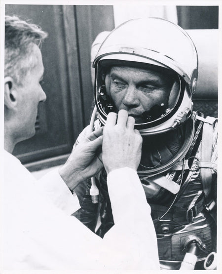 John GLENN mission Mercury-Atlas 6 photo photographie