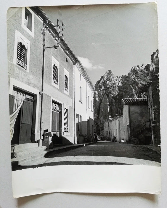 Le Tarn Denise Bellon tirage argentique époque village France Alliance Photo