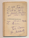 Tola DORIAN envoi autographe sur EO l'Ensorseleuse à André Taponier photographe