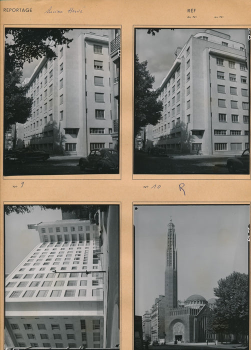Lucien Hervé 44 épreuves argentiques époque reportage architecture béton Paris