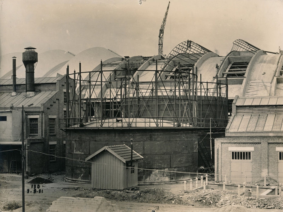 photo Asnières Seine usine Astra margarinerie Rudolph Jurgens 12 tirages vintage