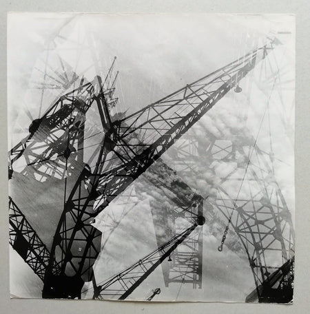 Photo Composition aux grues superposition willy Rizzo argentique époque