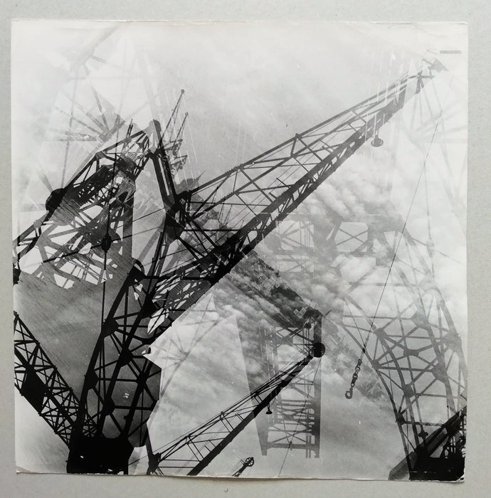 Photo Composition aux grues superposition willy Rizzo argentique époque