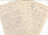 Francisque de BIOTIÈRE 27 lettres autographes signées à Eugène de LA COTTIÈRE