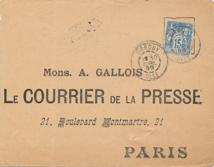 Albert Félix MULOT carte autographe signée sculpteur envoi presse