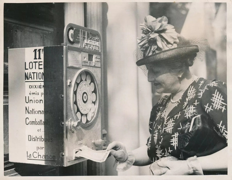 Loterie nationale 11 photo photographie v. 1930-40 belle documentation